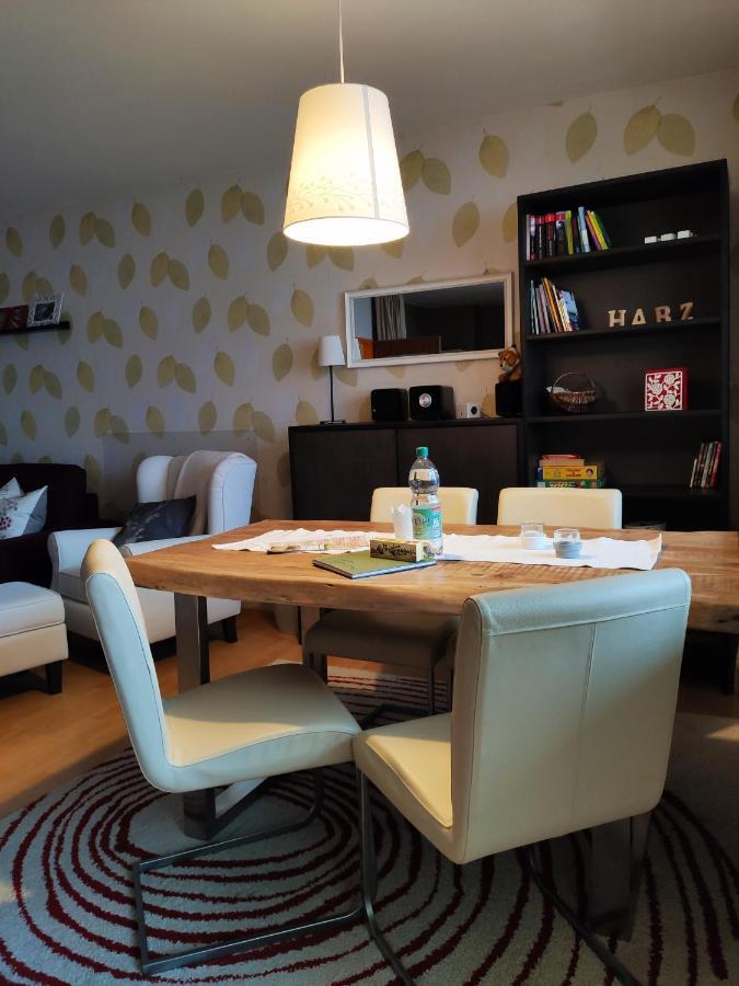 Ferienwohnung Harzluchs Mit Balkon, Netflix Und Sauna Im Haus Hohegeiß Esterno foto